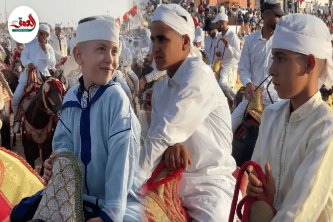 براعم التبوريدة يسرقون الأضواء بموسم مولاي عبد الله