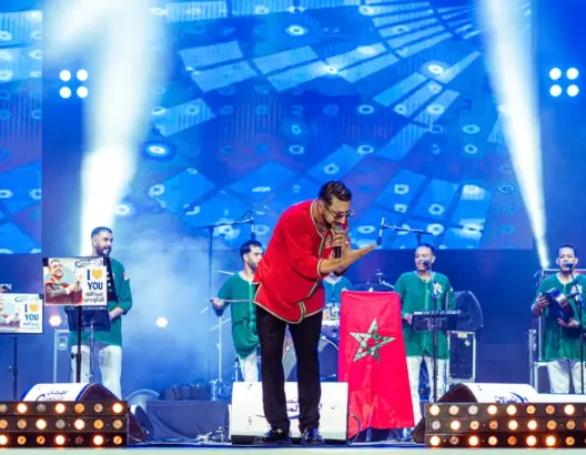 مهرجان شواطئ اتصالات المغرب.. حفل الداودي يسجل رقما قياسيا