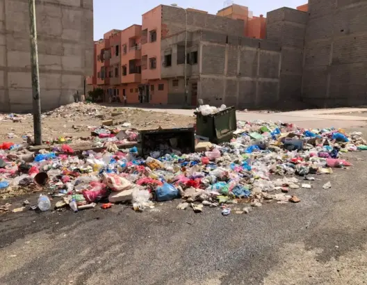تلوث بيئي يهدد جماعة حربيل تامنصورت بسبب إعادة فتح المطرح القديم