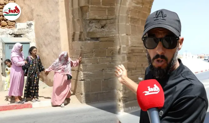 خطر يهدد المارة قرب ضريح بنعاشر بسلا