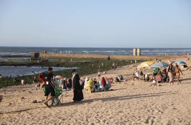 سكان يشتكون من تلوث البحر بمخلفات الدجاج