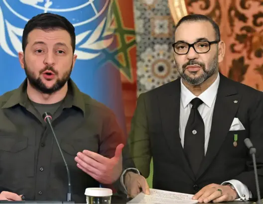 في برقية إلى زيلينسكي.. الملك يؤكد حرص المغرب على تعزيز العلاقات مع أوكرانيا