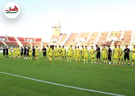 مشكل الصوت يعيق تقديم الوافدين للمغرب الفاسي