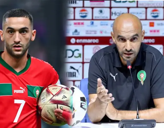 الركراكي يبرر استبعاد زياش