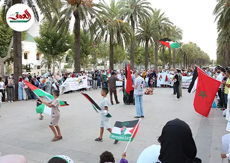 فاس.. وقفة تضامنية مع ضحايا حرب الإبادة