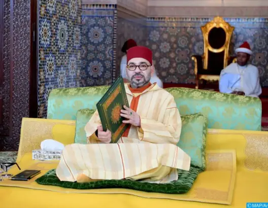 الملك محمد السادس يترأس إحياء ذكرى المولد النبوي بالقصر الملكي بالرباط