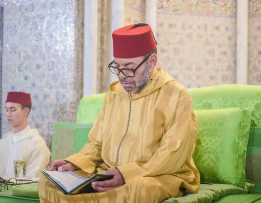الملك يترأس حفلا دينيا إحياء لليلة المولد النبوي الشريف