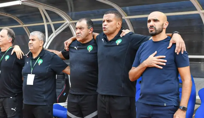 الركراكي: 14 فوزا متتاليا رقم عسير وعلينا الاستمرار.. وتصريحي حول وجدة أُسيء تفسيره