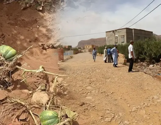 بعد أن جرفت السيول أراضيهم وهددت منازلهم… سكان “أكونيس” بورزازات يطلقون نداء استغاثة عاجل