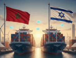 صورة تعكس العلاقات التجارية بين المغرب وإسرائيل
