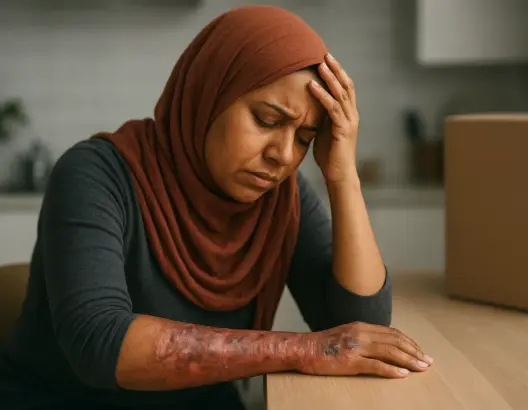 أسرة نافذة تطرد خادمتها بعد إصابتها بحروق بليغة بالقنيطرة