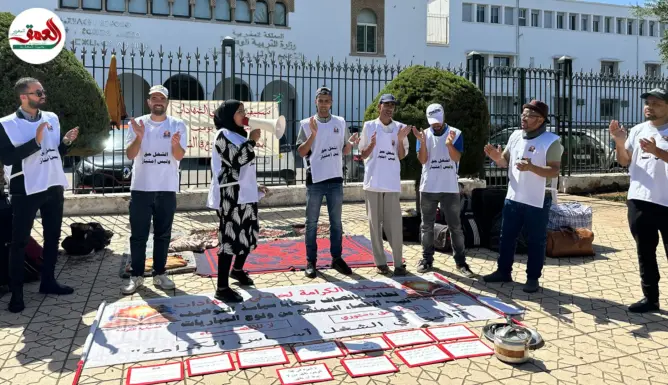 “حاملو الشهادات المعطلين” يحتجون بالرباط