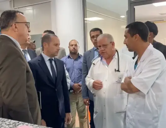 وزير الصحة يتفقد مستشفى أكادير بعد احتجاجات منددة بتدهور خدماته (فيديو)