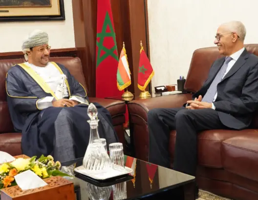 الطالبي يستقبل سفير سلطنة عمان لتعزيز التعاون البرلماني بين البلدين