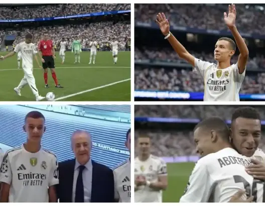 لحظة تاريخية بالـ”برنابيو”.. ريال مدريد يكرم طفلا مغربيا فقد أسرته في زلزال الحوز (فيديو)