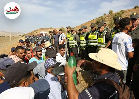 منع مسيرة على الأقدام لساكنة بوعروس بتاونات