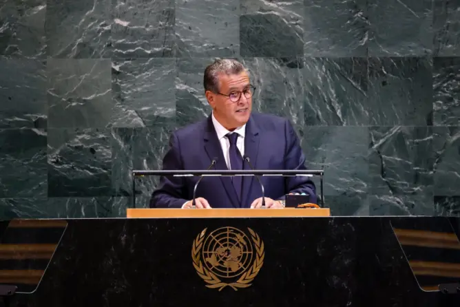 أخنوش من الأمم المتحدة: إفريقيا أولوية في دبلوماسية المغرب وفضاء للانتماء والتضامن والشراكة