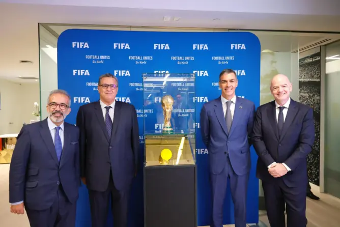 أخنوش يبحث مع الفيفا تحضيرات مونديال 2030 في نيويورك