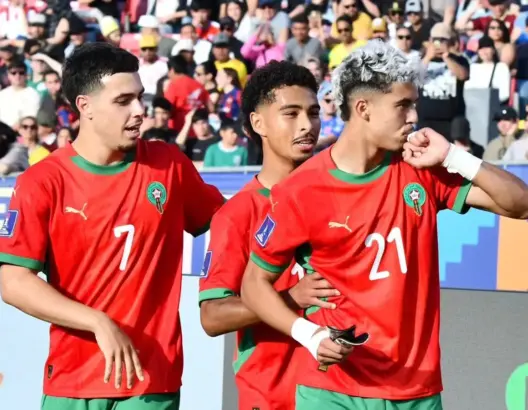 المنتخب المغربي للشبان يُطيح بإسبانيا ويستهل مشاركته المونديالية بمثالية