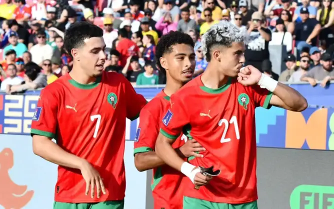 المنتخب المغربي للشبان يُطيح بإسبانيا ويستهل مشاركته المونديالية بمثالية
