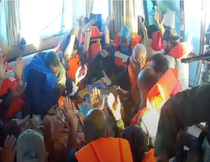 المنظمة المغربية لحقوق الإنسان تطالب بتحرك عاجل لإطلاق سراح نشطاء “أسطول الصمود”