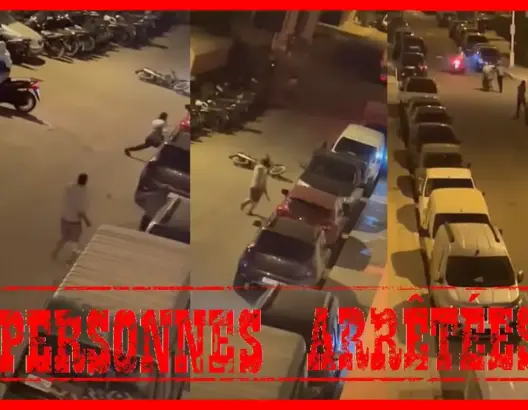 أمن أكادير يوقف شخصين بتيكيوين روعا السكان وخربا سيارات