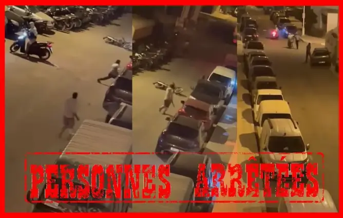 أمن أكادير يوقف شخصين بتيكيوين روعا السكان وخربا سيارات
