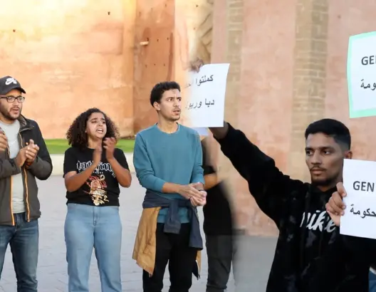 شباب “جيل Z” يواصلون التظاهر في الرباط