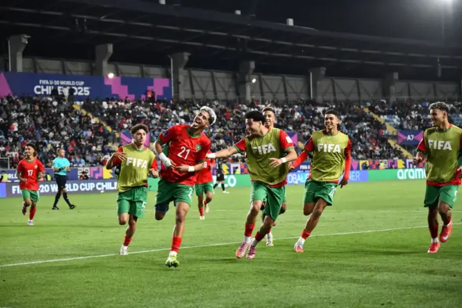 شبان المغرب يواصلون التألق بمونديال الشيلي ويتأهلون للربع بعد الإطاحة بكوريا الجنوبية