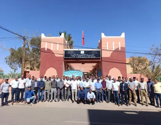 “الإقصاء الممنهج” يخرج المتصرفين التربويين للاحتجاج بزاكورة