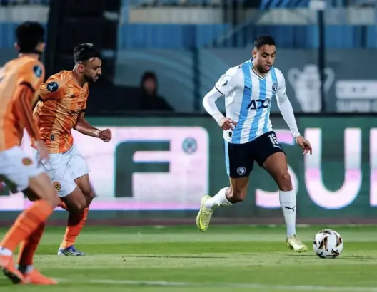 الشيبي يقود بيراميدز لتحقيق كأس السوبر الإفريقي على حساب نهضة بركان