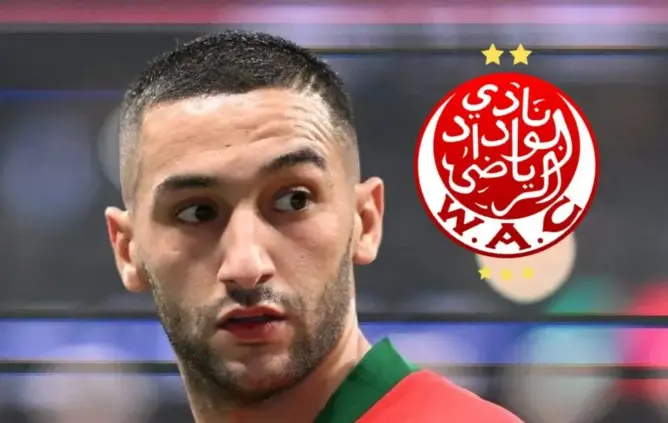 صفقة زياش ترفع أسهم الوداد.. خطوة ذات أثر تسويقي وإشعاع أكبر لـ”القلعة الحمراء”
