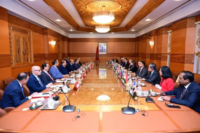 ولد الرشيد يستقبل سفراء 11 دولة آسيوية وأستراليا ويؤكد انخراط المغرب في التعاون متعدد الأطراف