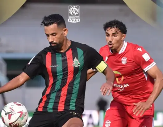 الجيش الملكي يهزم حسنة أكادير بثلاثية نظيفة ويرتقي للمركز الثالث بالبطولة