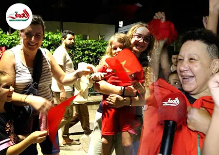 مغاربة وأجانب يحتفلون بقرار مجلس الأمن