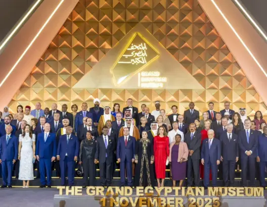 بنسعيد يمثل الملك محمد السادس في مراسم افتتاح المتحف المصري الكبير بالقاهرة