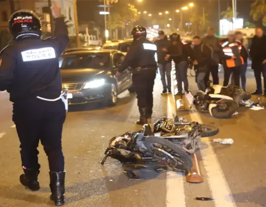 السياقة الاستعراضية تقود إلى توقيف 30 شخصا وحجز 60 مركبة بالدار البيضاء
