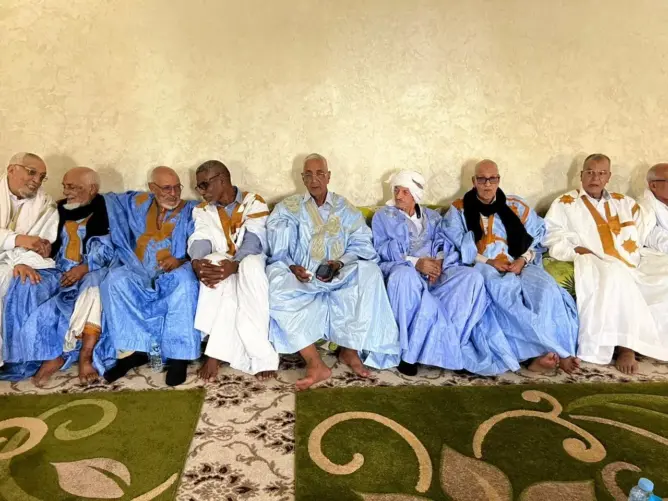 قبيلة الأنصار أولاد تيدرارين تشيد بقرار مجلس الأمن وتجدد ولاءها للملك