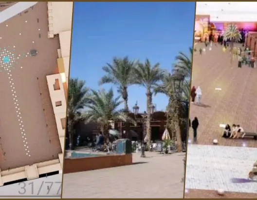 نافورة ساحة "القزادرية" بمراكش