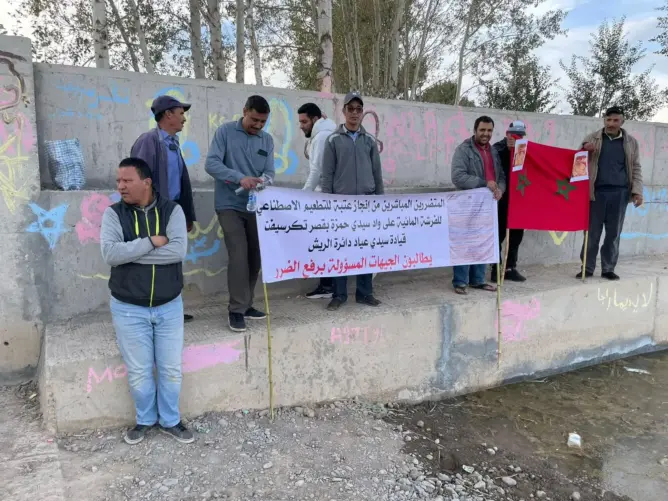 مشروع لتطعيم الفرشة المائية يتحول إلى “كارثة” تهدد الفلاحة نواحي ميدلت