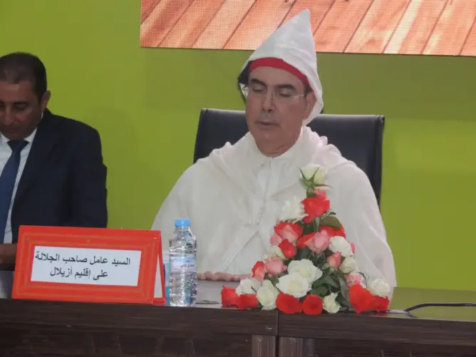 قيوح يشرف على تنصيب حسن زيتوني عاملا جديدا على إقليم أزيلال