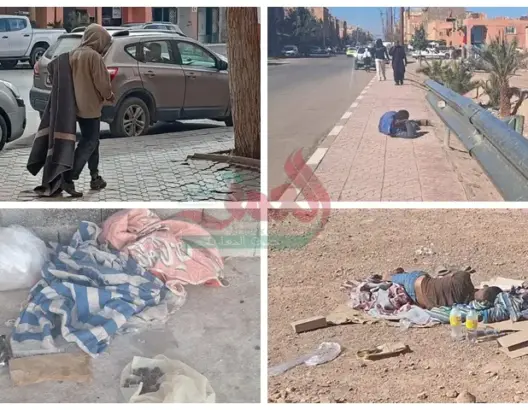 بين أضواء السينما وظلام الشوارع.. ورزازات تواجه تفاقم ظاهرة التشرد (صور)