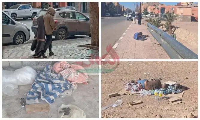 بين أضواء السينما وظلام الشوارع.. ورزازات تواجه تفاقم ظاهرة التشرد (صور)