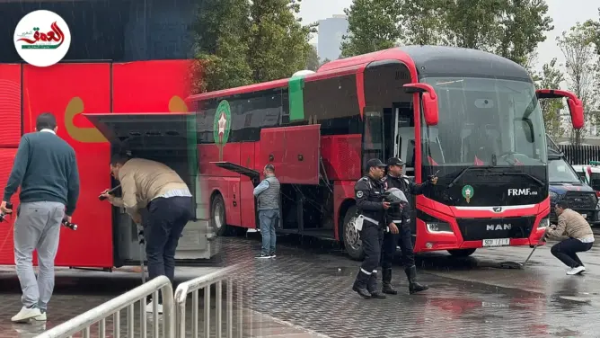 تفتيش أمني دقيق لحافلة “الأسود” بطنجة