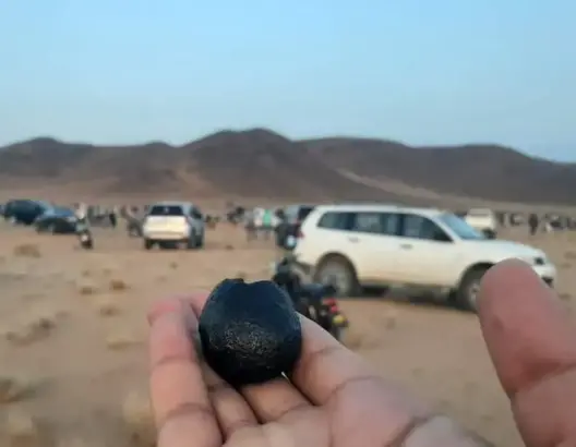 البحث عن النيازك