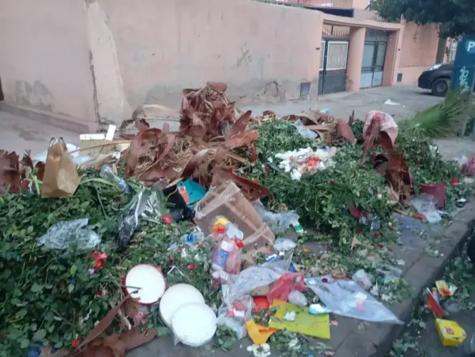 مراكش.. “اختفاء” ثلاث حاويات للنفايات يثير غضب سكان وتجار شارع بحي جليز