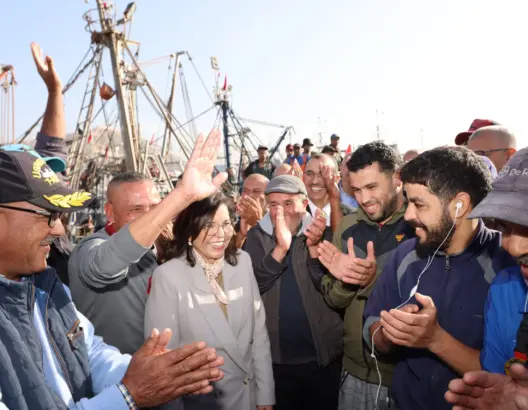 الدريوش تزور عددا من الوحدات الصناعية للصيد البحري وورشي بناء السفن بجهة سوس–ماسة بأكادير