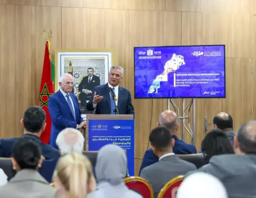 زيدان يطلق من الصويرة القافلة الجهوية للتعريف بنظام الدعم الخاص بالمقاولات الصغيرة والمتوسطة