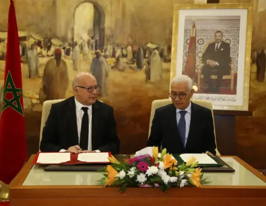 الطالبي والسغروشني يوقعان على انضمام مجلس النواب للبوابة الوطنية للحق في المعلومات