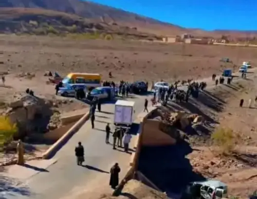 مصرع سيدة وإصابة آخرين في حادث خطير بإغيل نومگون